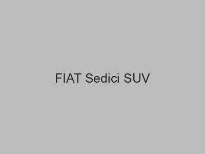 Kits electricos económicos para FIAT Sedici SUV